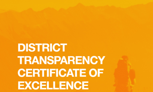 Read Tahoe City Public Utility District Awarded Transparency Certificate of Excellence